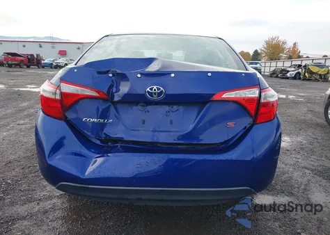 2016 Toyota Corolla S Plus from USA, damaged, VIN 2T1BURHE2GC647713
